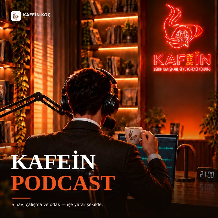 KAFEİN Podcast kapağı — çok yakında